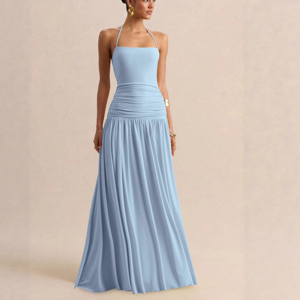 Elegant Halter Neck Dress