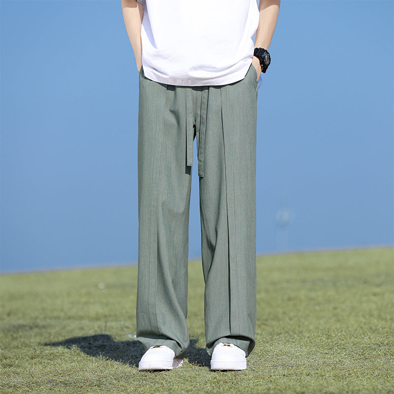 Retro Ice Silk Trousers