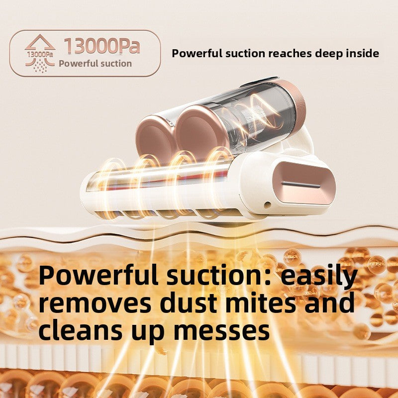 Double dust cup roller brush dust remover vacuum cleaner large suction Violet sterilizer
