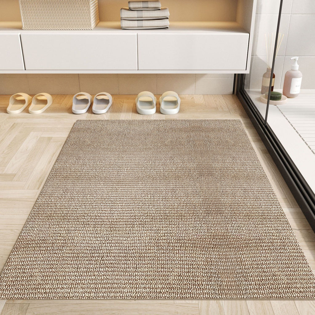 Absorbent Non-Slip Sisal Bathroom Doormat