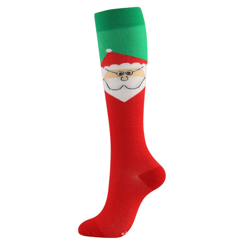 Christmas Compression Socks with Festive Designs