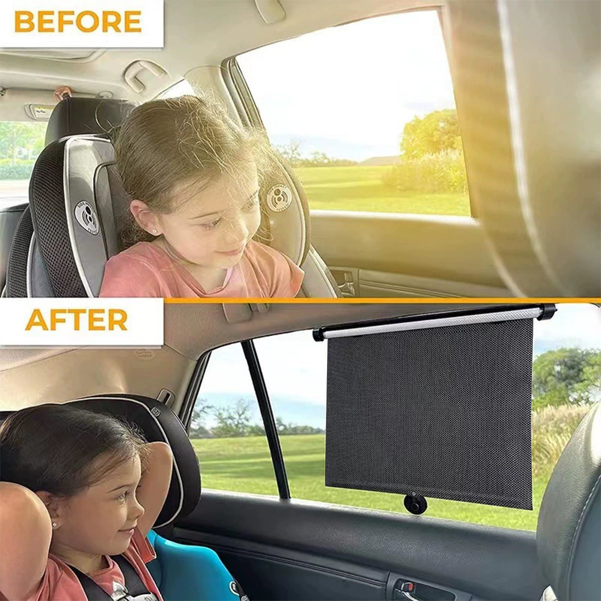 Telescopic Car Window Sunshade
