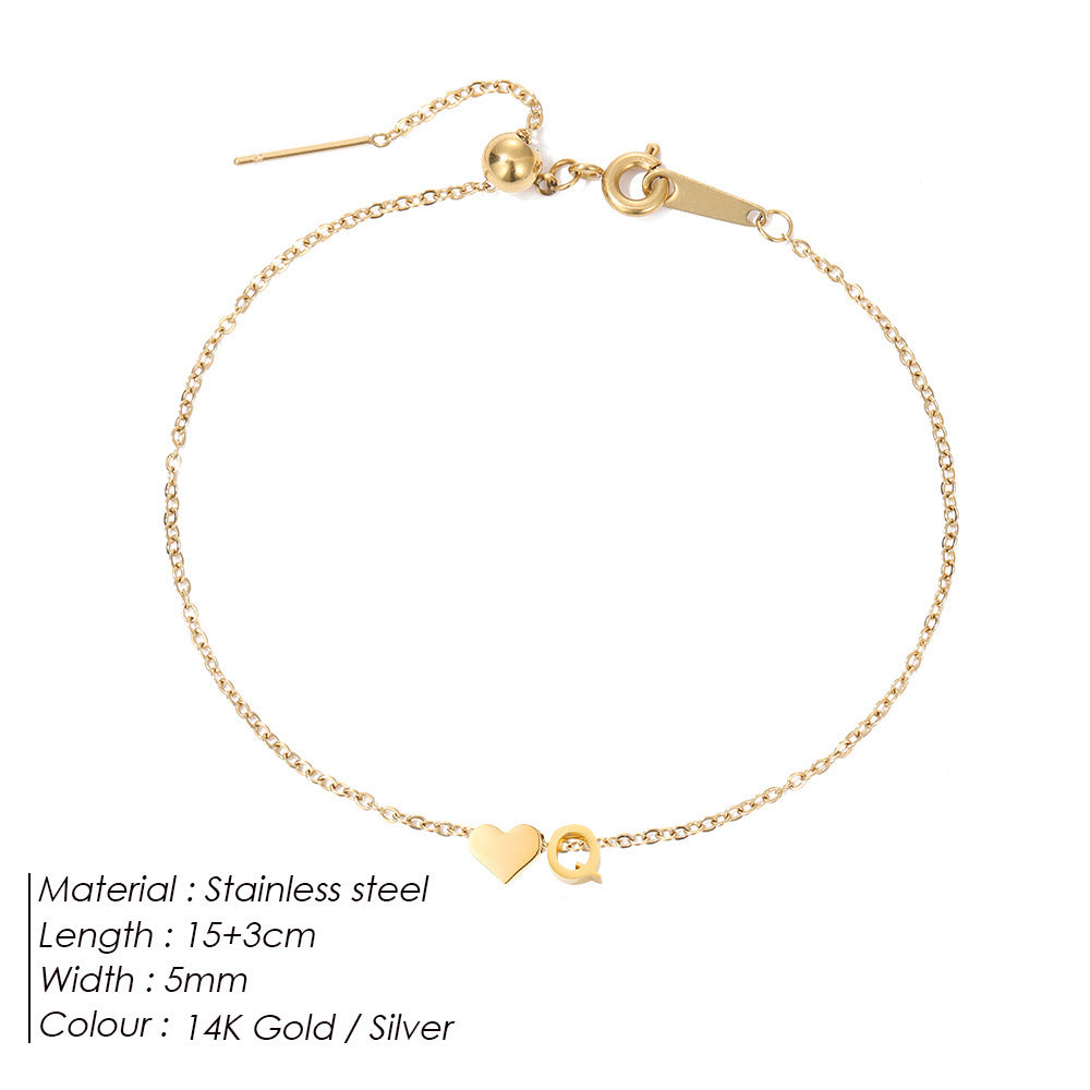 Letter Bracelet Woman