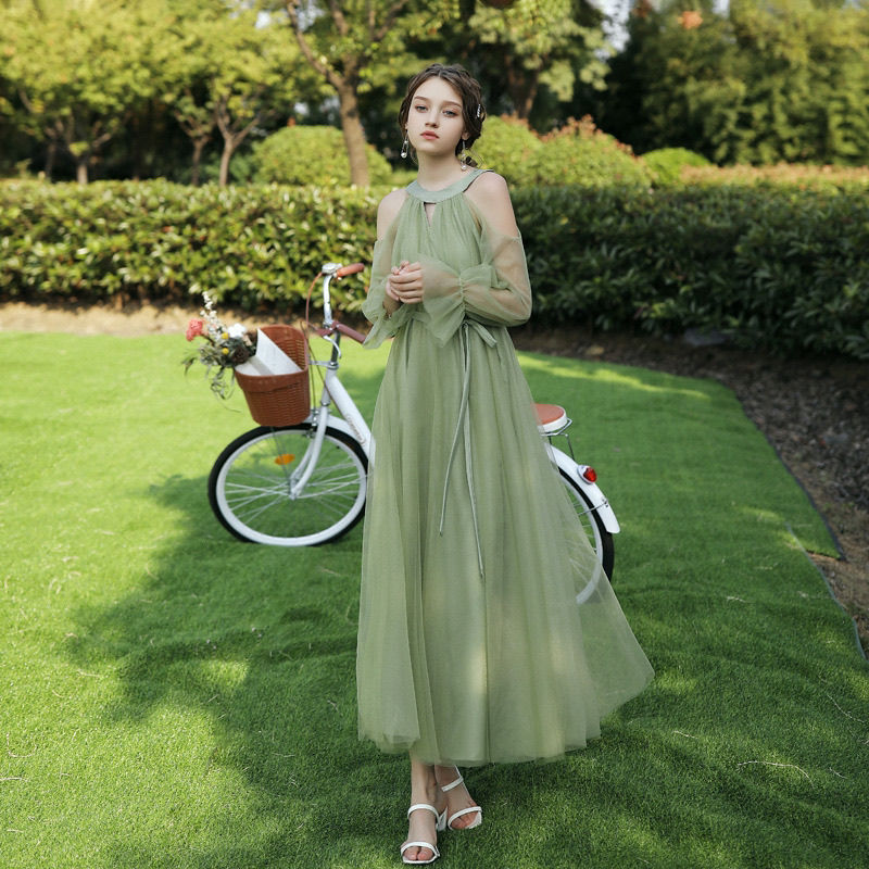Elegant One-Shoulder Long Evening Dress