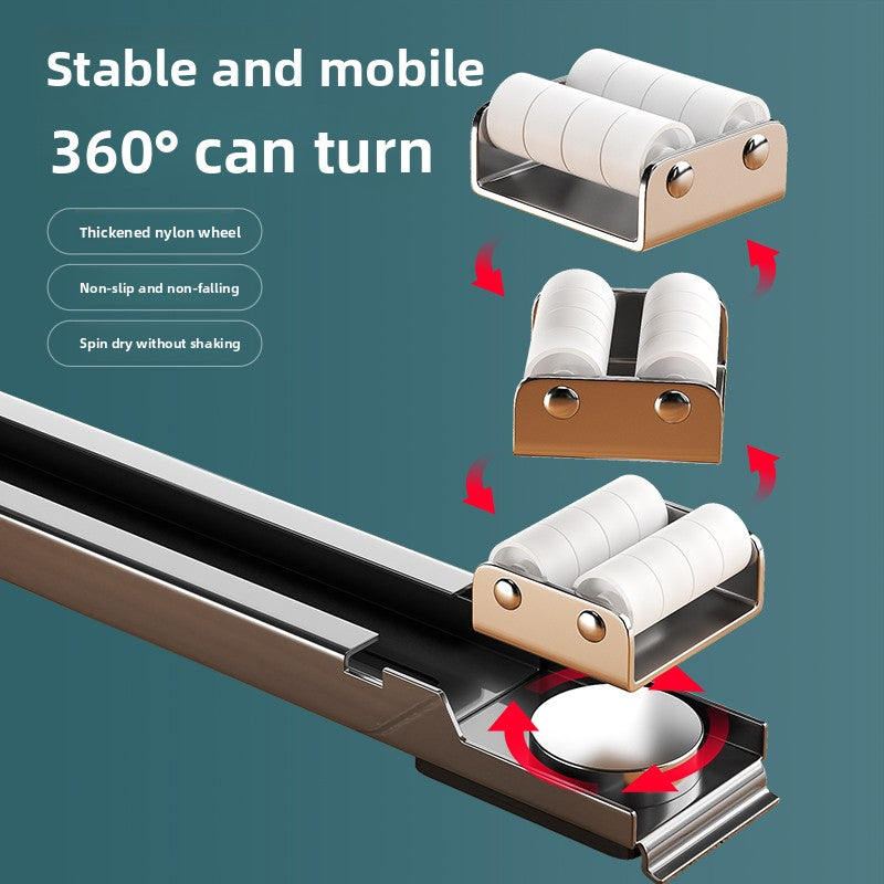 Movable Anti-Slip Appliance Base with Rollers