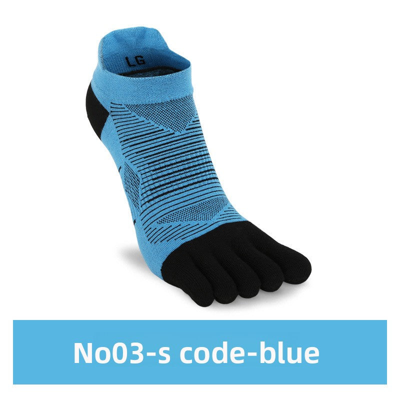 Coolmax Breathable Five-Toe Sports Socks