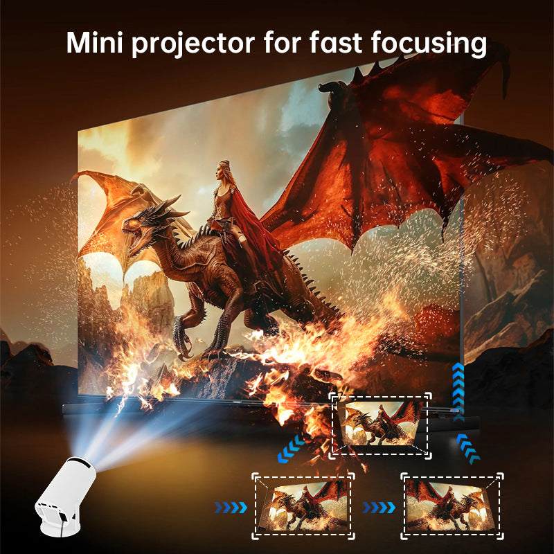Portable Mini Projector with HDMI