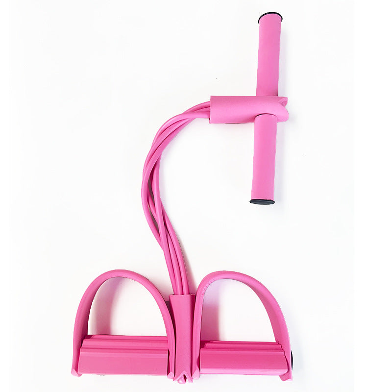 Four-tube pedal puller exercise fitness material thin leg