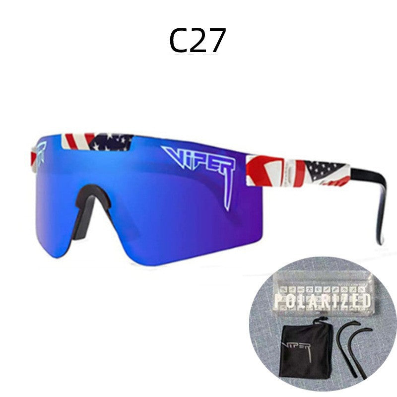 Men Women Coated Sports Sunglasses Windproof Cycling Glasses