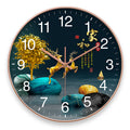 Silent Radio-Controlled Wall Clock