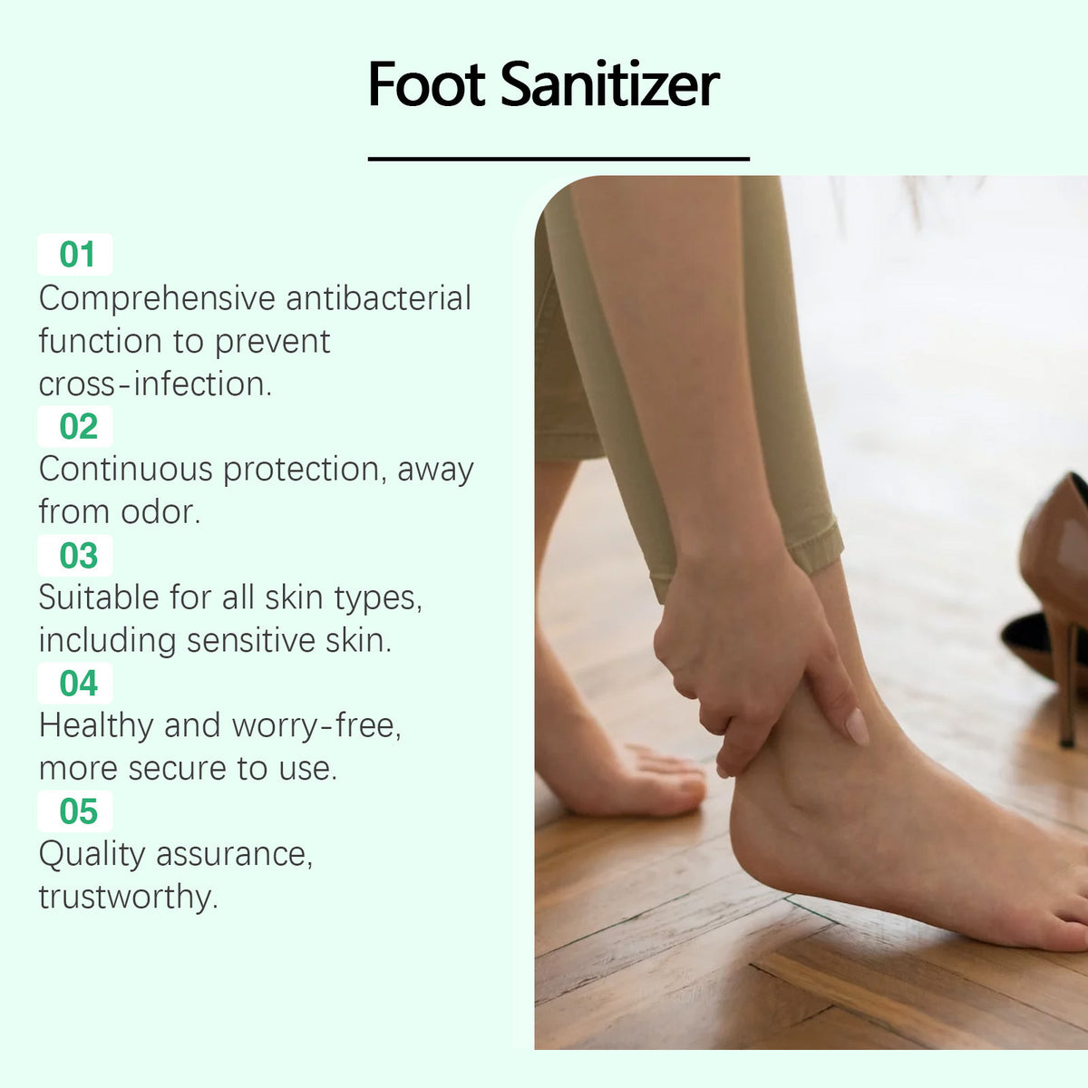 Foot dry Heel Moisturizing odor repair agent