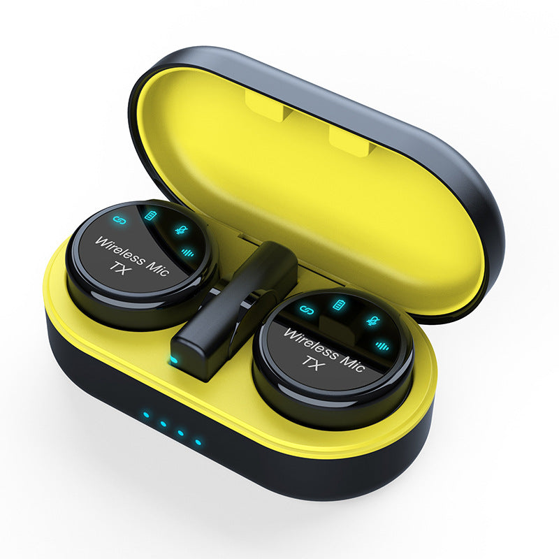 Mini Wireless Clip-on Microphone for Phone Recording