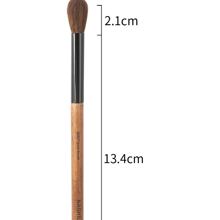 14-Piece Wooden Handle Makeup Brush Set