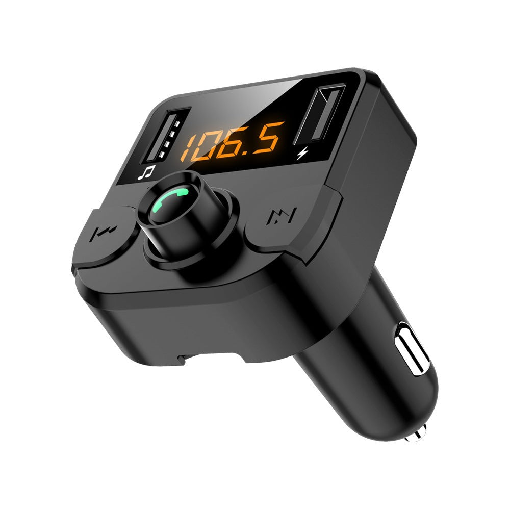 Car Bluetooth mp3 Music U disk multi-function 5.0 player receiver car cigarette lighter car charger