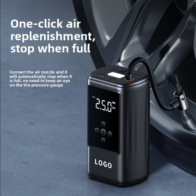 12V Car Emergency Jump Starter Power Bank with Air Compressor