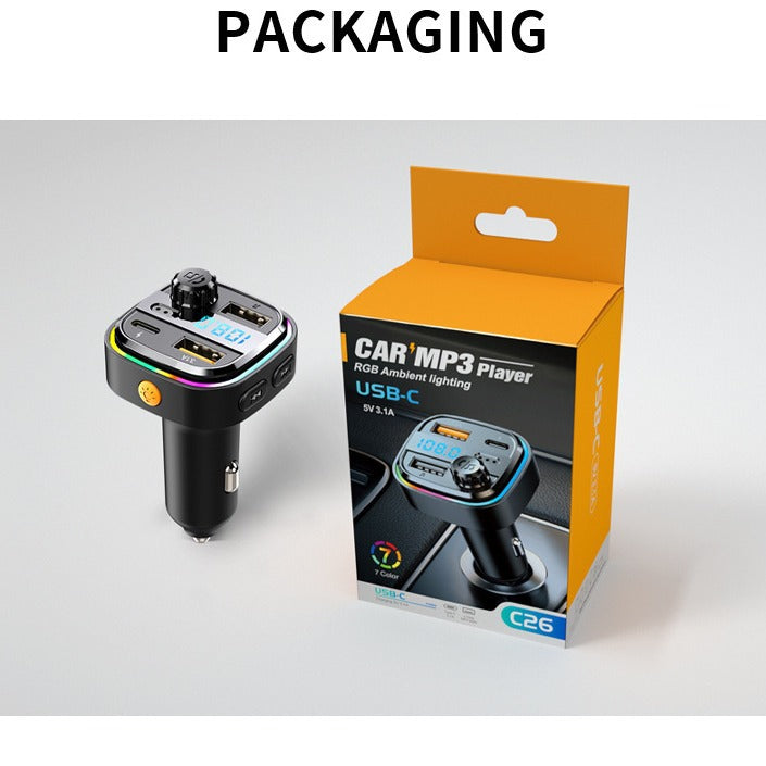 Car Bluetooth MP3 Player with FM Transmitter