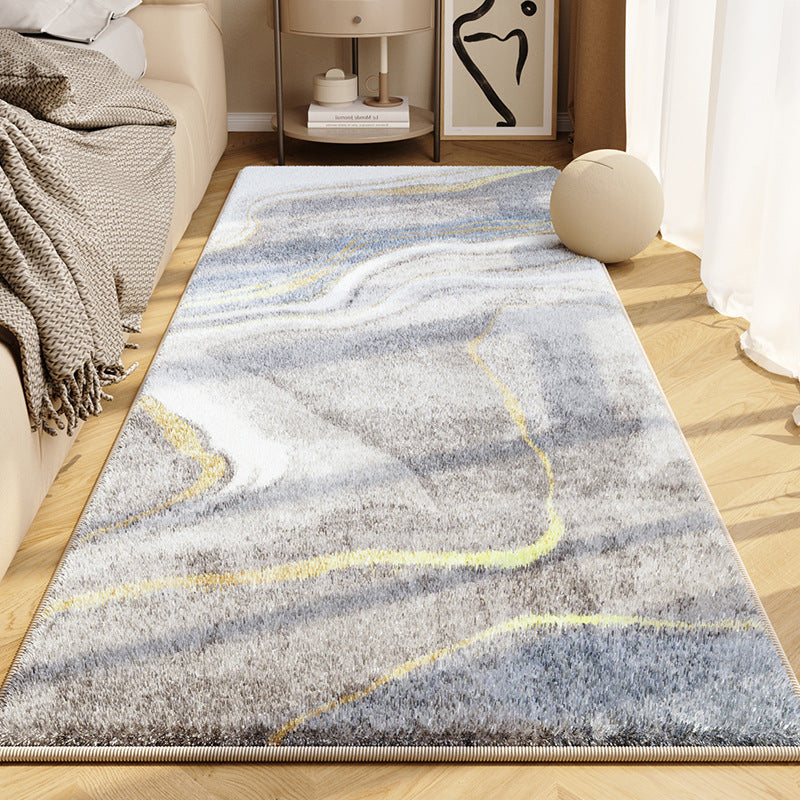 Morandi Imitation Cashmere Carpet Floor Mat