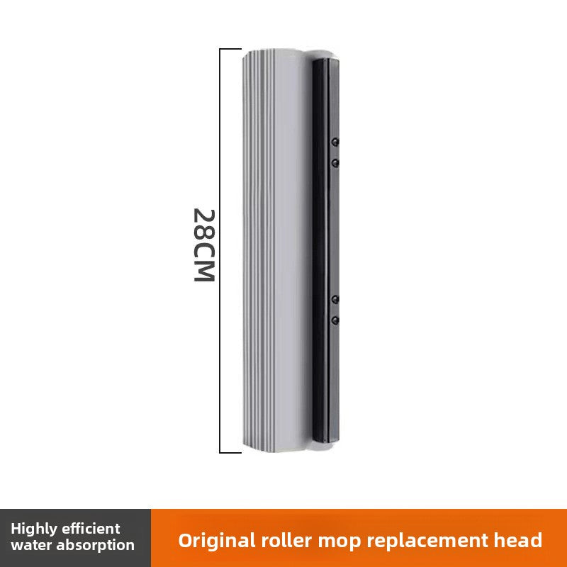 Replacement Sponge Mop Head with Roller Squeezer