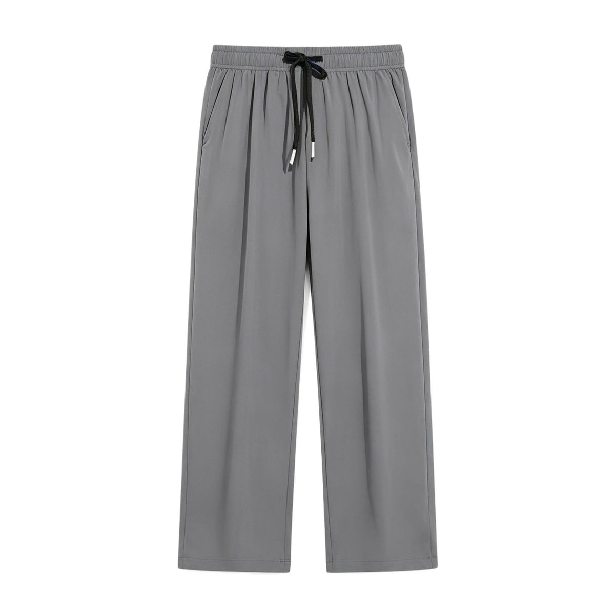 Men's Ice Silk Straight-Leg Casual Pants