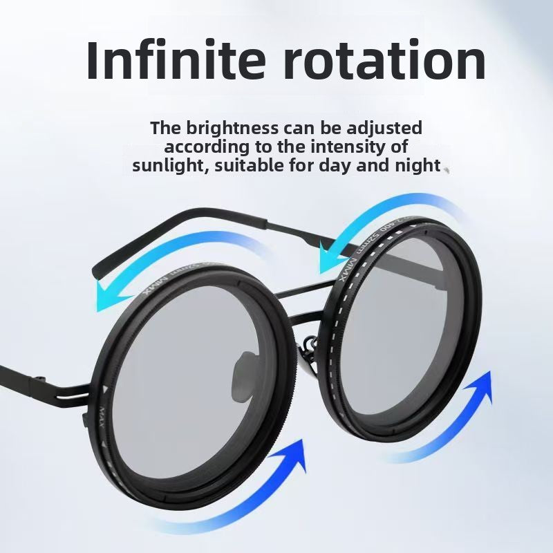Adjustable Polarized Steampunk Sunglasses