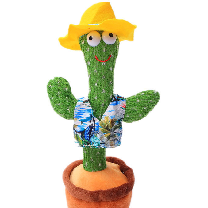 Plush cactus toy