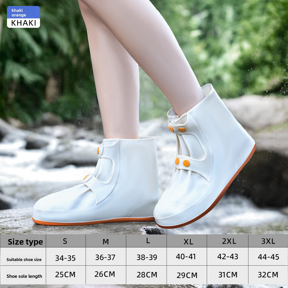 Waterproof Shoe Covers Anti-Slip Rain Boots