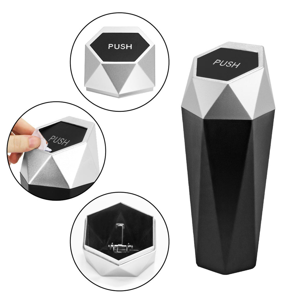 Car Cup Holder Trash Bin