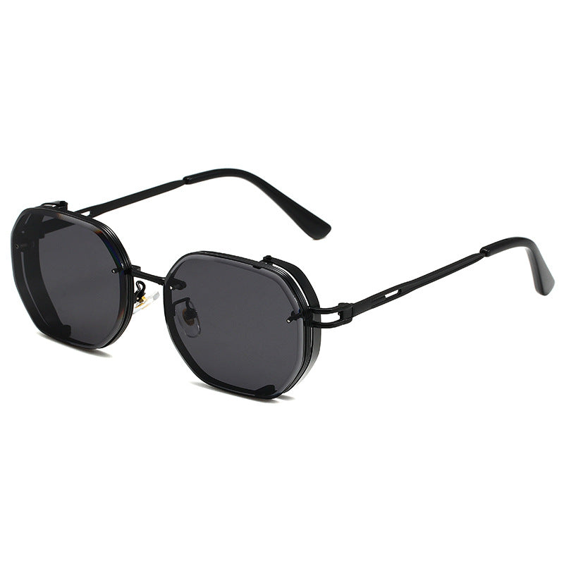 Metal Frame Square Sunglasses