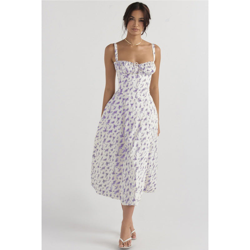 Elegant Sleeveless A-Line Dress