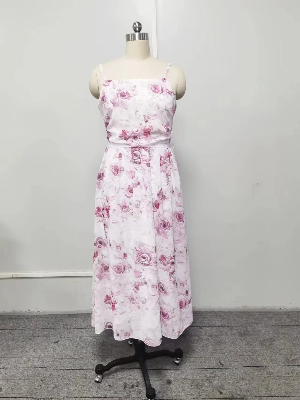 2026 New Spring and Summer Off-Shoulder European and American Women's Fashion Chiffon Fairy-Style Elegant Evening Dress