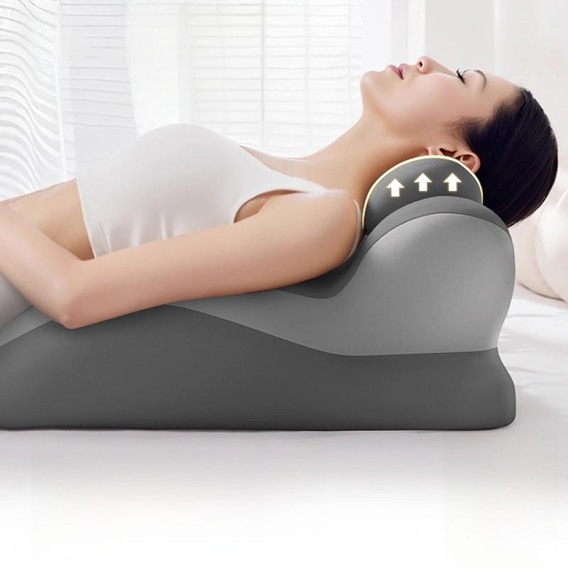 Memory foam side-sleeping pillow