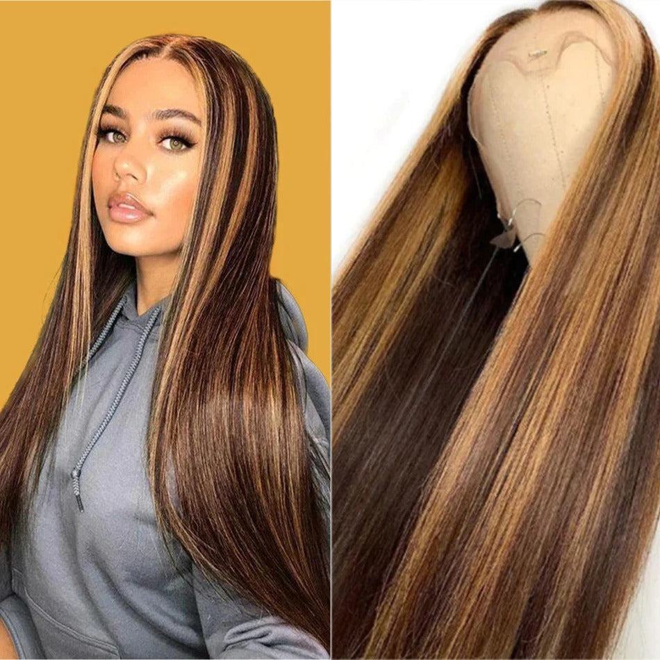 Straight Lace Front Human Hair Wig