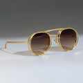 Retro Metal Chain Sunglasses