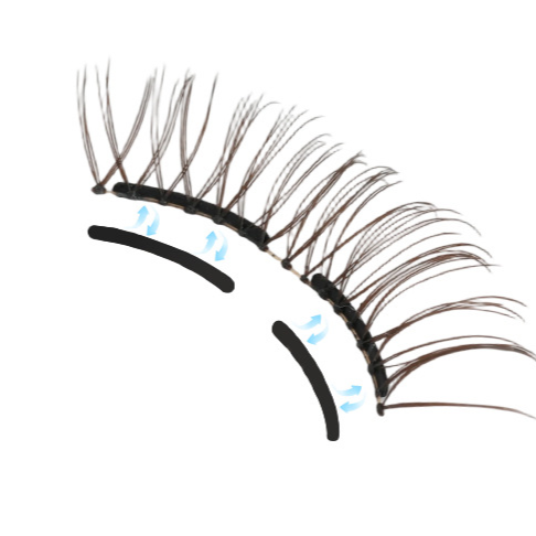 Magnetic False Eyelashes Natural Style