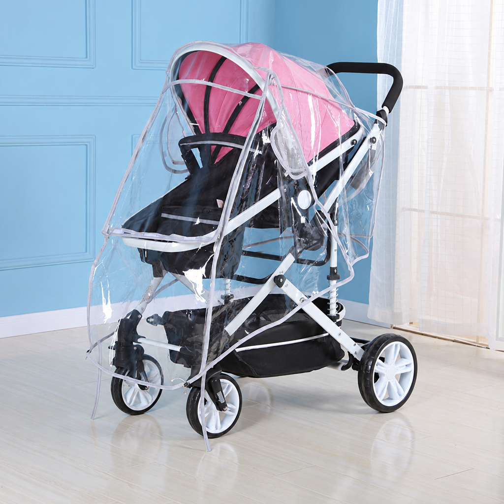 Stroller Rain Cover with Viewing Window