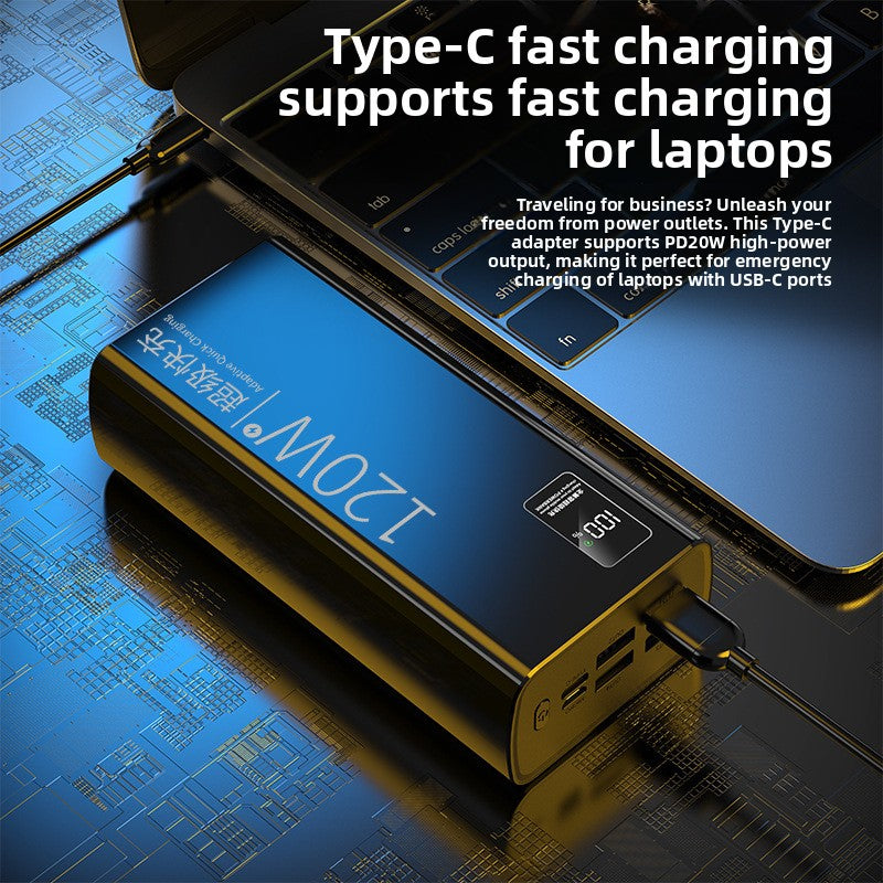 60000mAh Portable Charger Super Fast Charging Power Bank With LED Display
