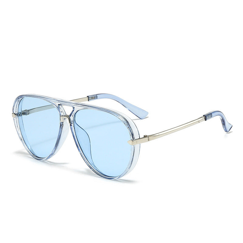 Retro Round Frame UV400 Sunglasses