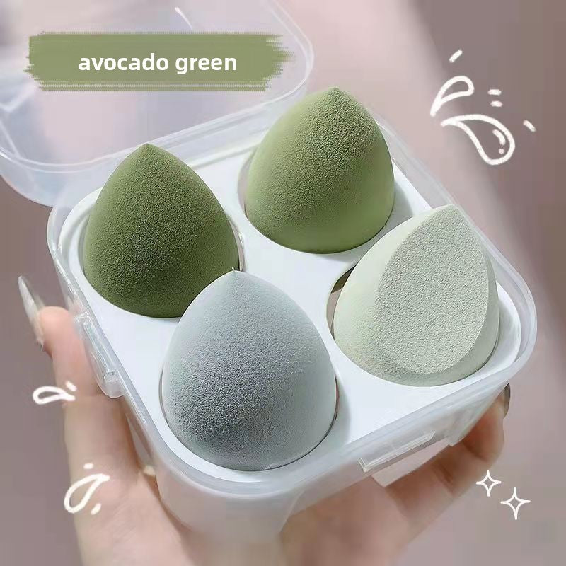 Ultra-Soft Makeup Sponge Set with Storage Box