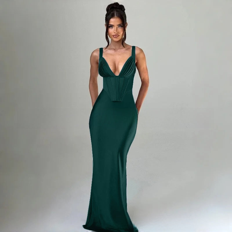 Elegant mermaid-style dress