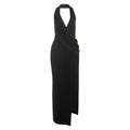 Womens Halter Neck Long Dress
