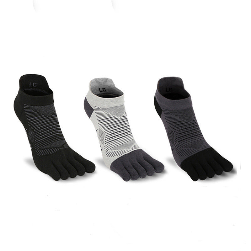 Coolmax Breathable Five-Toe Sports Socks