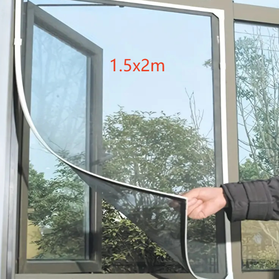 Hard magnetic mosquito screen
