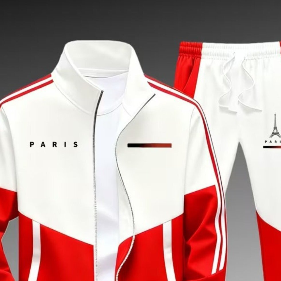 Zippered pants for casual wear, men's style
