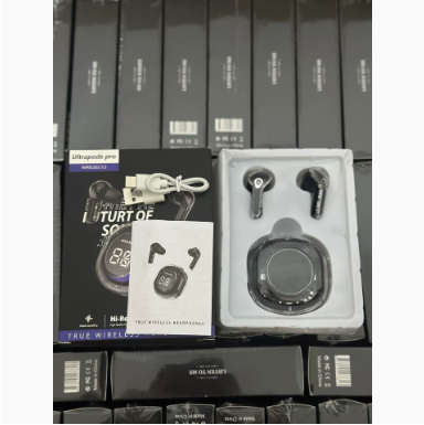 New Bluetooth headset transparent digital display