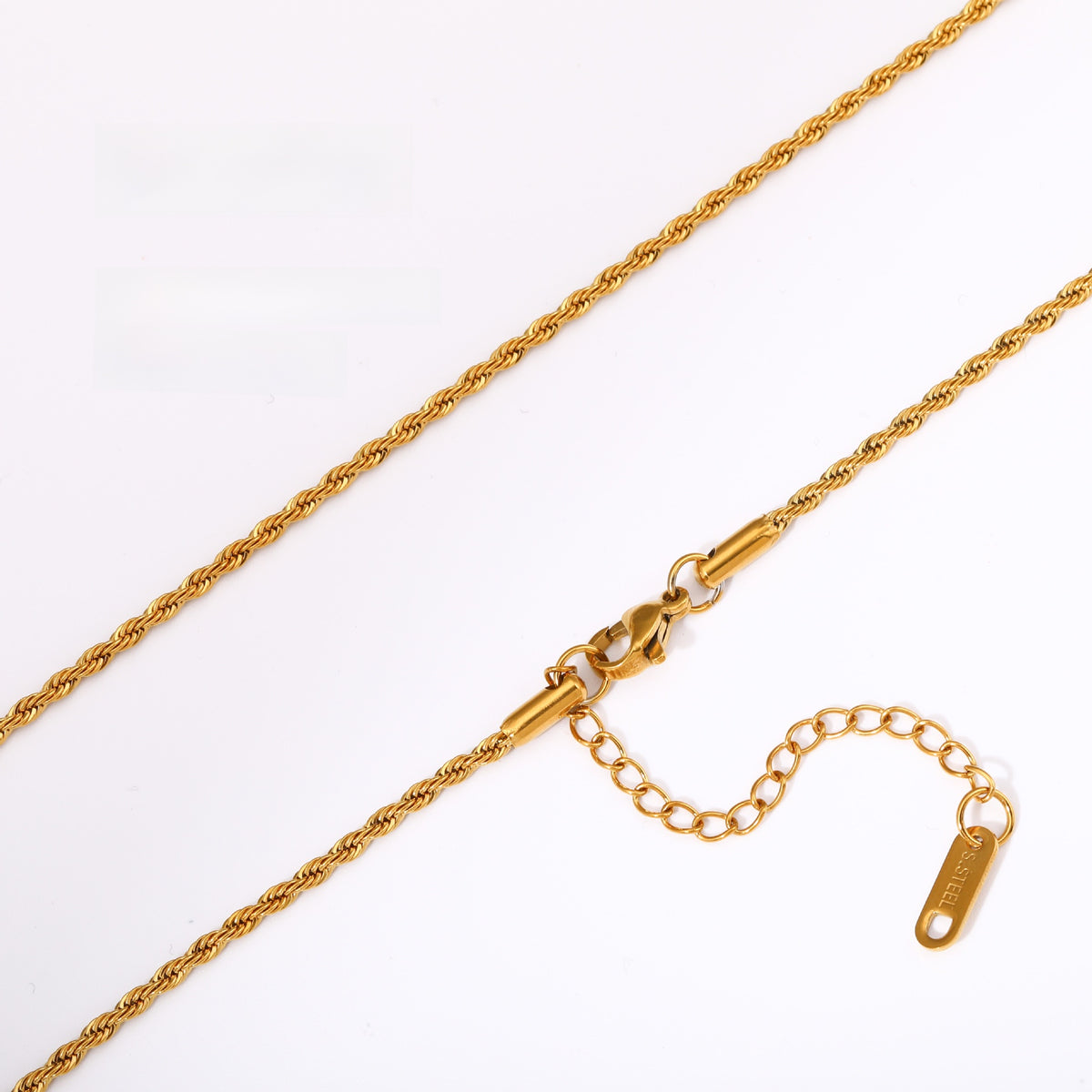 Versatile Braided Chain and Blade Necklace