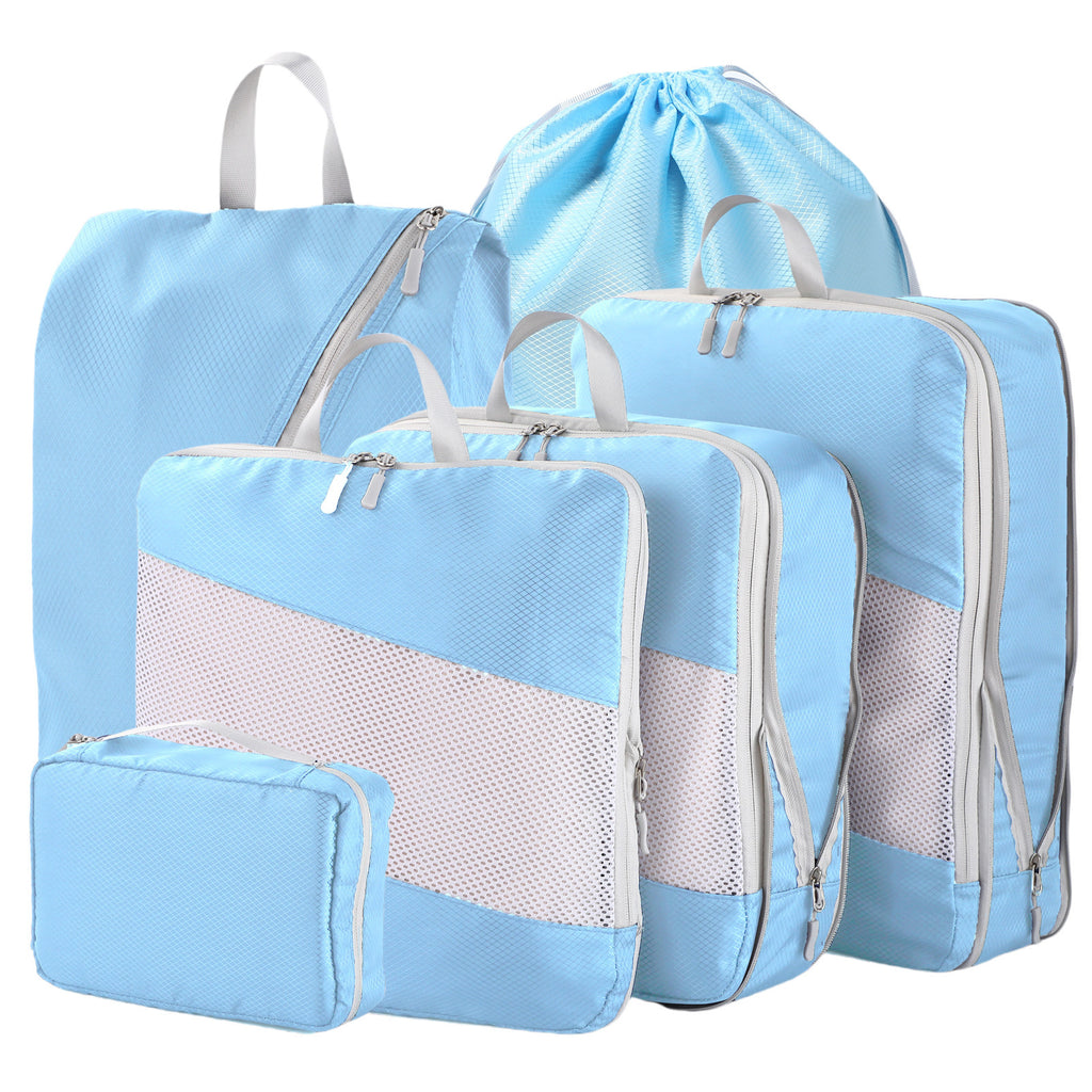 Compressed Rhombus Travel Storage Bag Set