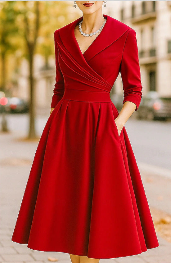 Long-Sleeve Dress