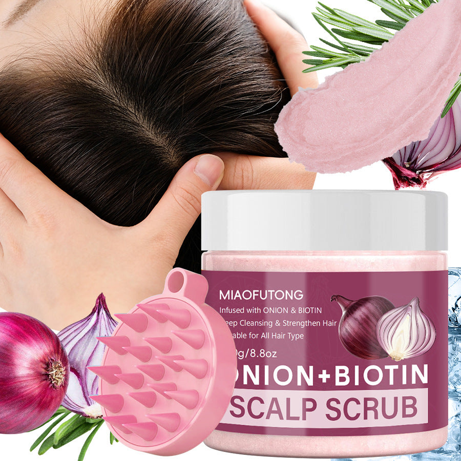 Scalp Scrub with Massage Brush