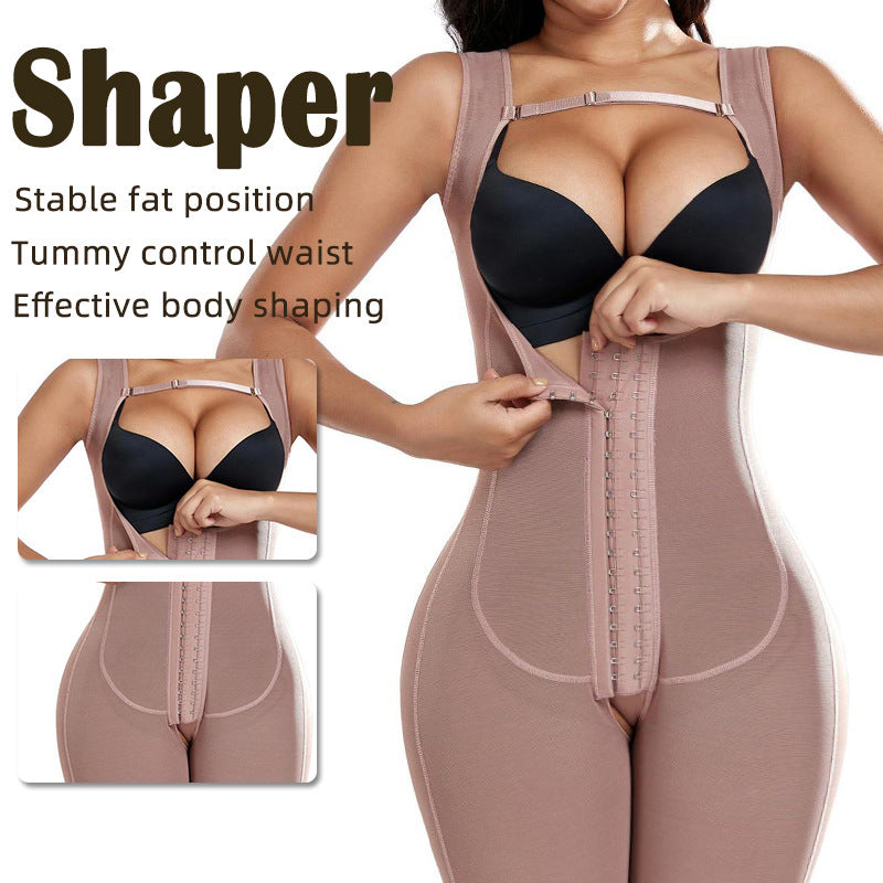 Ladies' full-body shaping and buttock lifting fitness garment