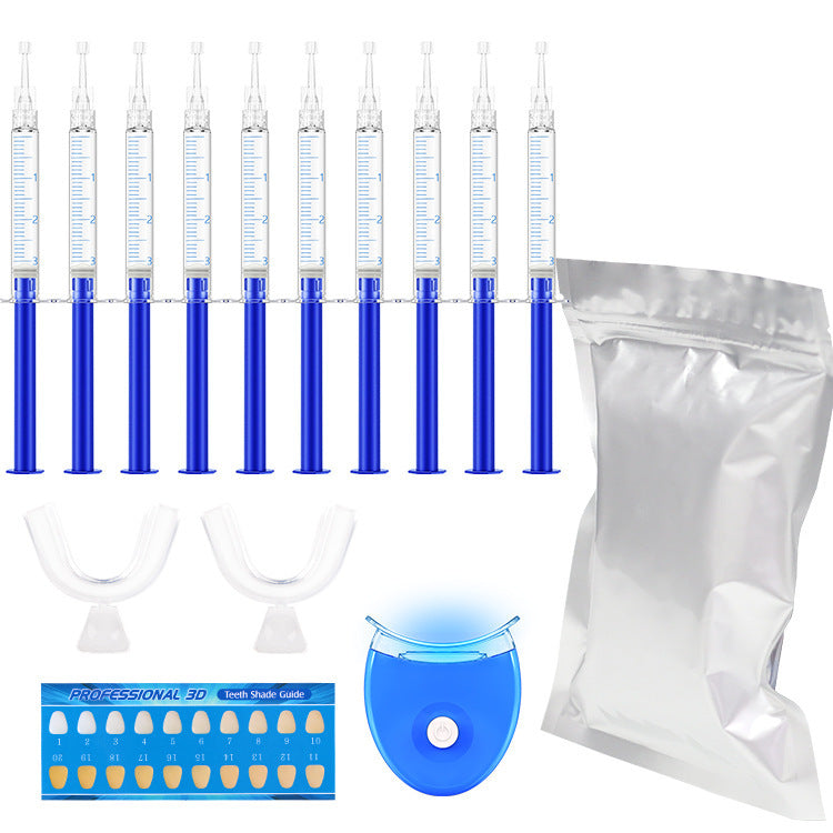 Teeth Whitening Kit with Blue Light